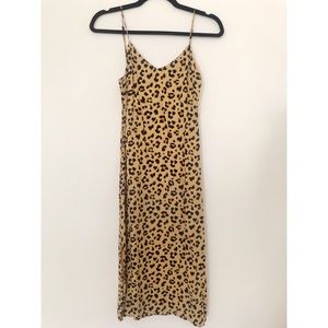 & OTHER STORIES LEO ANIMAL PRINT DRESS XS